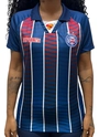 Camisa Superman Casual 2025 Esporte Clube Bahia Tricolor Feminina