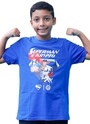 Camisa Superman Casual 2025 Esporte Clube Bahia Azul Infanto Juvenil
