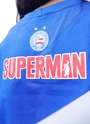 Camisa Superman Casual 2025 Esporte Clube Bahia Azul Infanto Juvenil