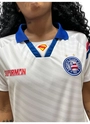 Camisa Superman Casual 2025 Esporte Clube Bahia Branca Feminina