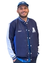 Jaqueta College Anos 90 Avaí Futebol Clube Azul Volt
