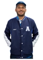 Jaqueta College Anos 90 Avaí Futebol Clube Azul Volt