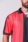 Camisa Anos 90 JEC Masculina Preto e Vermelho Volt