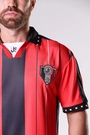 Camisa Anos 90 JEC Masculina Preto e Vermelho Volt