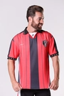 Camisa Anos 90 JEC Masculina Preto e Vermelho Volt