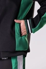 Jaqueta College Anos 90 América Futebol Clube Masculino Verde, Preto e Branco Volt