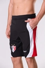 Bermuda Anos 90 JEC Masculina Preto e Vermelho Volt
