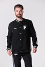 Jaqueta College Anos 90 Figueirense Futebol Clube Preta Volt