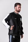 Jaqueta College Anos 90 Figueirense Futebol Clube Preta Volt