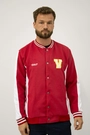 Jaqueta College Anos 90 Vila Nova Vermelho Volt