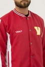 Jaqueta College Anos 90 Vila Nova Vermelho Volt