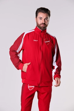 Jaqueta Anos 90 Vila Nova Masculino Vermelho Volt