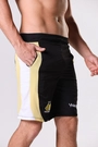 Bermuda Anos 90 Criciúma Esporte Clube Masculina Preto e Amarelo Volt