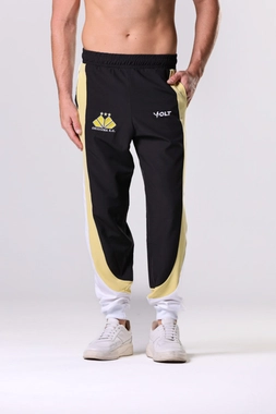 Calça Anos 90 Criciúma Esporte Clube Masculina Preto e Amarelo Volt