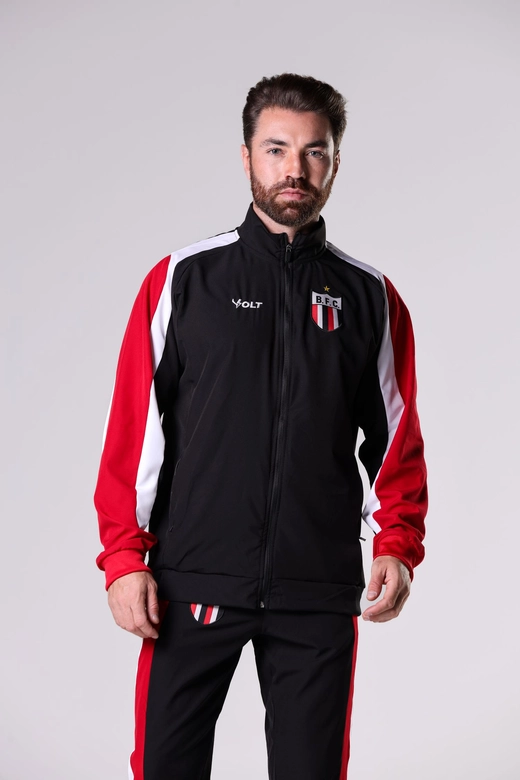 Jaqueta Anos 90 Botafogo Futebol Clube Masculino Preto, Branco e Vermelho Volt