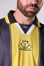 Camisa Anos 90 Criciúma Esporte Clube Masculina Preto e Amarelo Volt