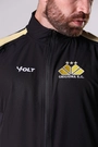 Jaqueta Anos 90 Criciúma Esporte Clube Masculina Preto e Amarelo Volt