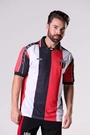 Camisa Anos 90 Botafogo Futebol Clube Masculino Preto, Branco e Vermelho Volt