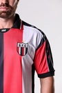 Camisa Anos 90 Botafogo Futebol Clube Masculino Preto, Branco e Vermelho Volt