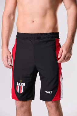 Bermuda Anos 90 Botafogo Futebol Clube Masculino Preto, Branco e Vermelho Volt