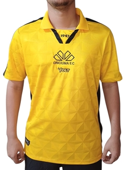 Camisa Goleiro 3 2025 Sem Patrocínio Criciúma Esporte Clube Masculina Amarela Volt