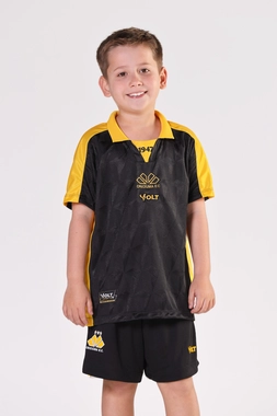 Camisa Jogo 3 2025 Sem Patrocínio Criciúma Esporte Clube Infanto Juvenil Preta Volt