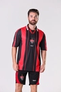 Camisa Anos 90 Esporte Clube Vitória Masculino Rubro Negro Volt