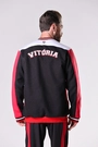 Jaqueta College Anos 90 Esporte Clube Vitória Masculino Rubro Negro Volt